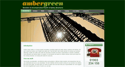 Desktop Screenshot of ambergreensafety.co.uk